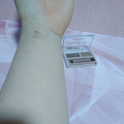 スタイリングデュアルアイブロウ 02 ウォームブラウン/キャンメイク/アイブロウを使ったクチコミ(2枚目)