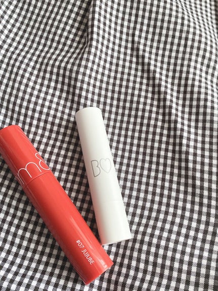 ジューシーラスティングティント/rom&nd/リップティントを使ったクチコミ(8枚目)