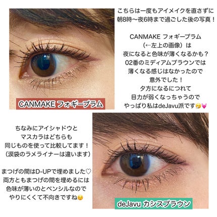 「密着アイライナー」クリームペンシル/デジャヴュ/ペンシルアイライナーを使ったクチコミ(4枚目)