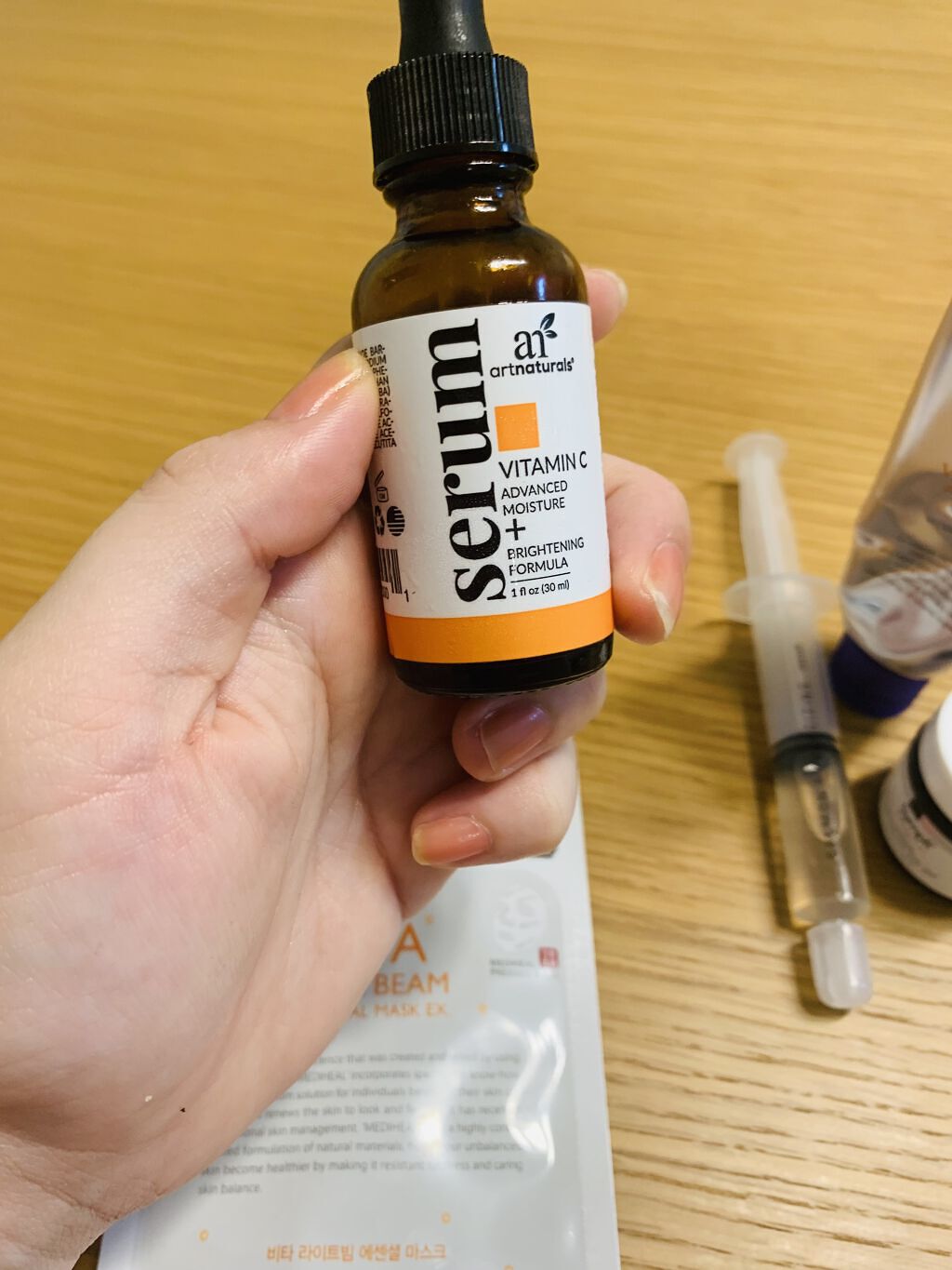ビタミンCセラム/Artnaturals/美容液を使ったクチコミ（3枚目）