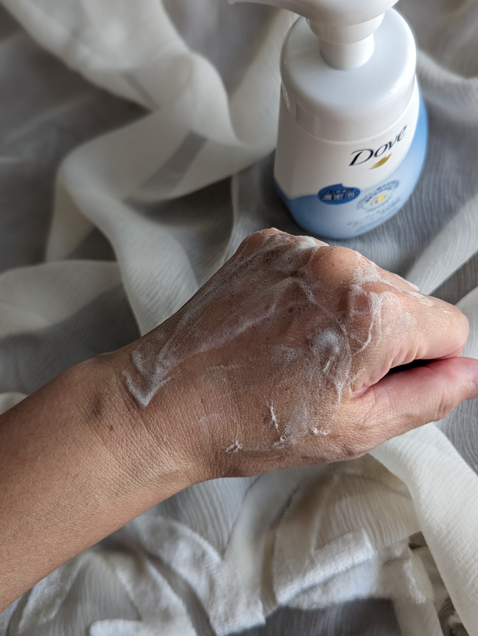 ビューティモイスチャー クリーミー泡洗顔料/ダヴ/泡洗顔を使ったクチコミ（3枚目）
