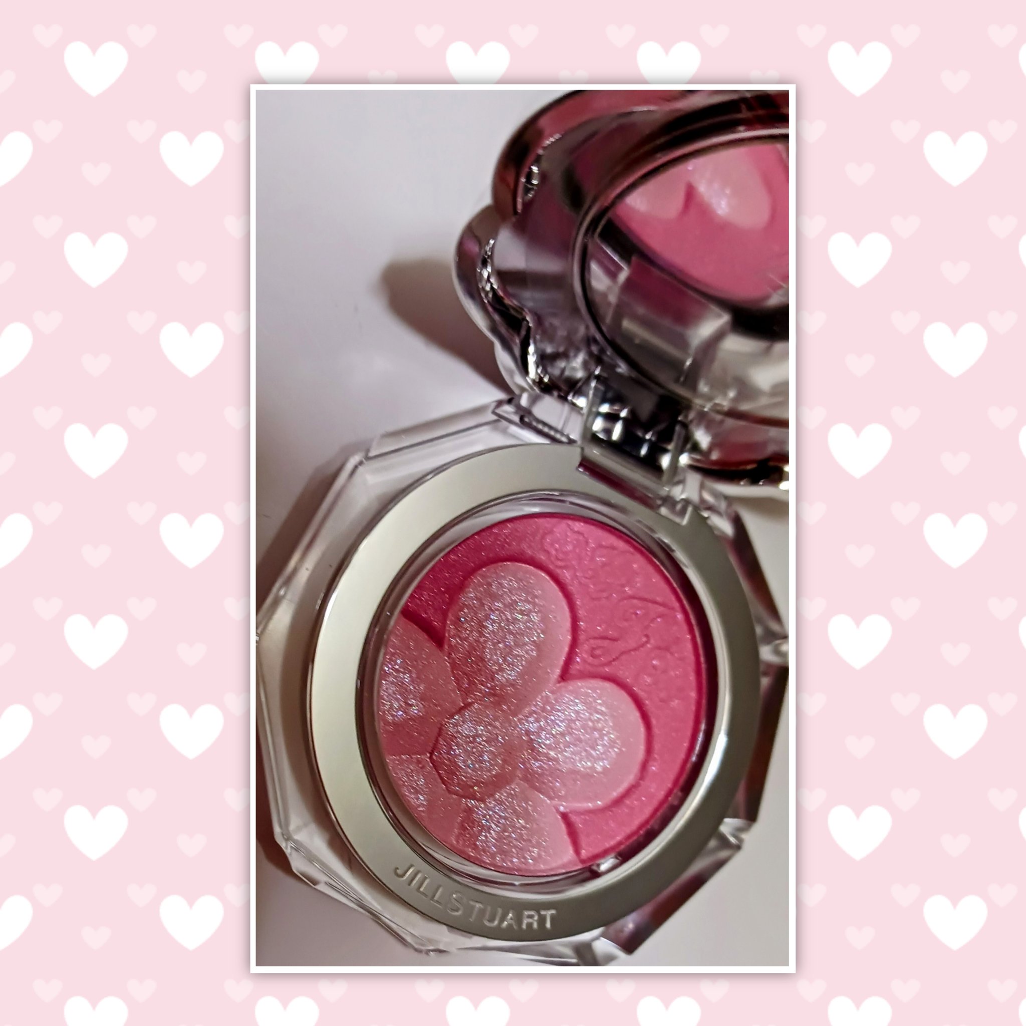 ジルスチュアート クリスタルブルーム ペタルクチュールアイズ デュオ/JILL STUART/アイシャドウパレットを使ったクチコミ（3枚目）