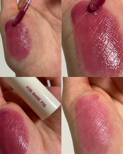 ジューシーラスティングティント/rom&nd/リップティントを使ったクチコミ(3枚目)