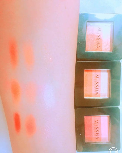 トリプルシャドウ/MISSHA/アイシャドウパレットを使ったクチコミ(1枚目)