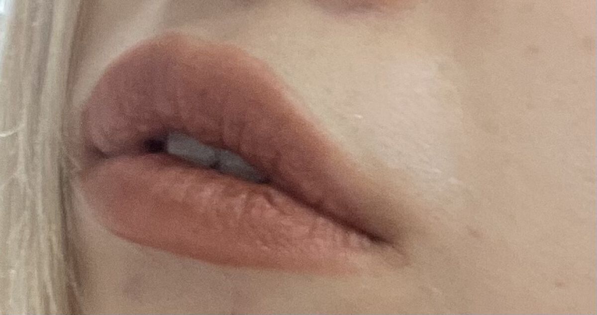 ベルベットクリーミィリップ/aZTK/口紅を使ったクチコミ（3枚目）