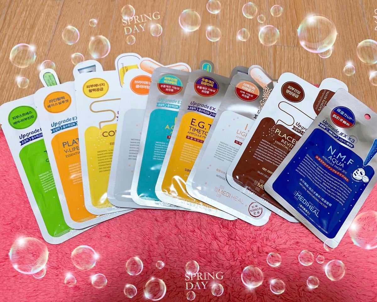 N.M.FアクアアンプルマスクJEX/MEDIHEAL/シートマスク・パックを使ったクチコミ(1枚目)