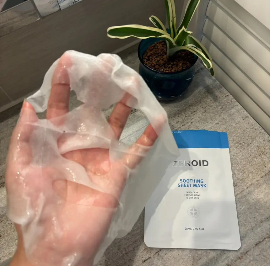 スージングシートマスク/ZEROID/シートマスク・パックを使ったクチコミ（3枚目）