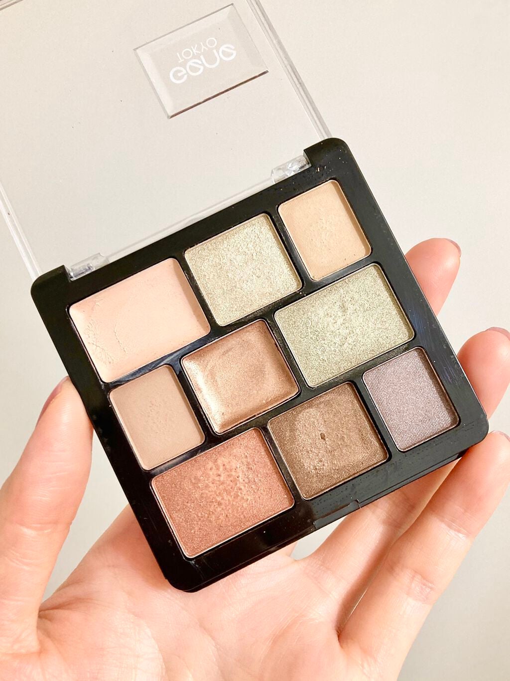 ムードアイシャドウパレット/GENE TOKYO/アイシャドウパレットを使ったクチコミ(3枚目)