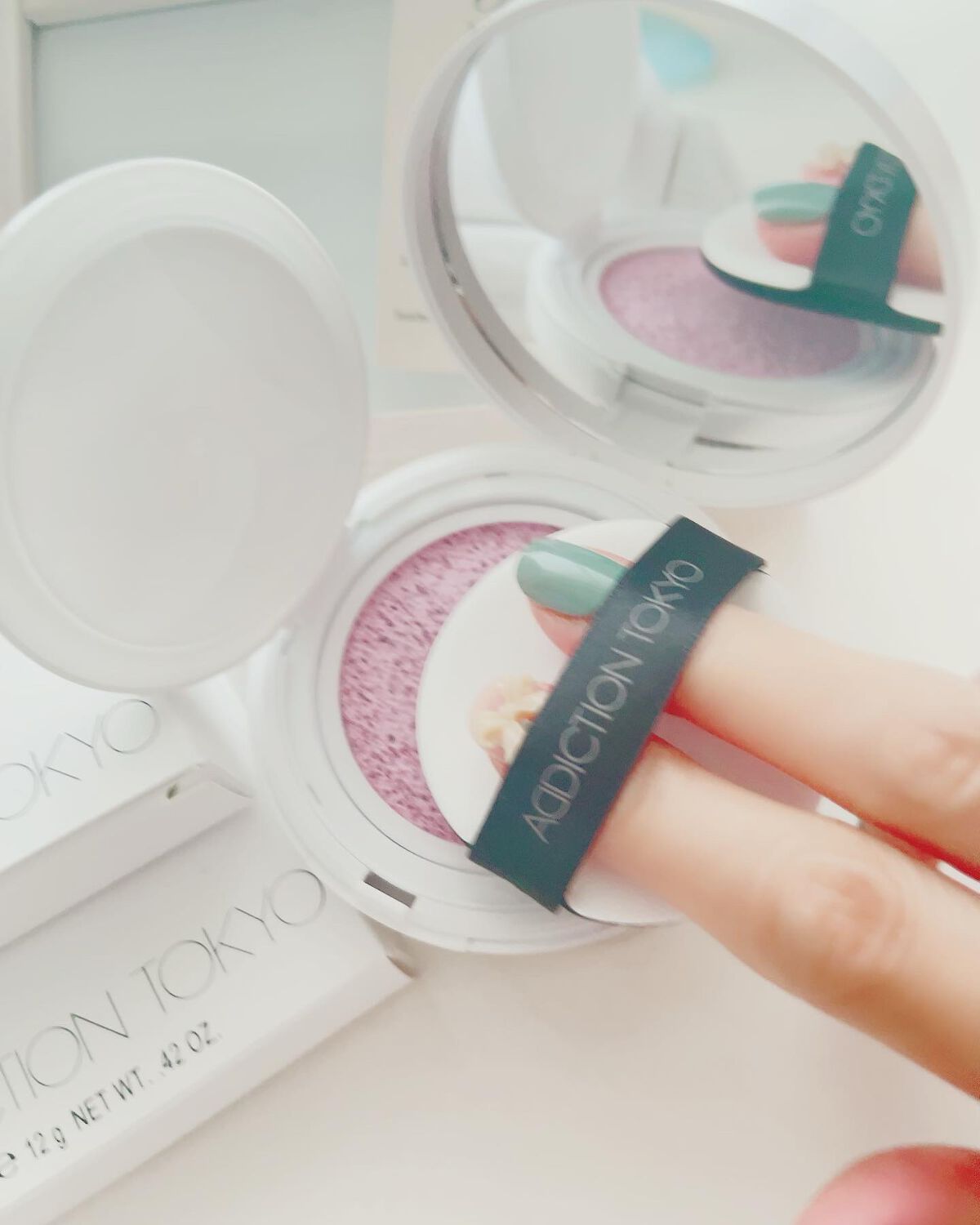 アディクション スキンケアUV タッチアップ クッション/ADDICTION/クッションファンデーションを使ったクチコミ(3枚目)