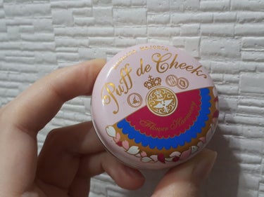 MAJOLICA MAJORCA パフ・デ・チーク(フラワーハーモニー)のクチコミ「【使った商品】
MAJOLICA MAJORCA
パフ・デ・チーク
フラワーハーモニー

【色.....」（1枚目）