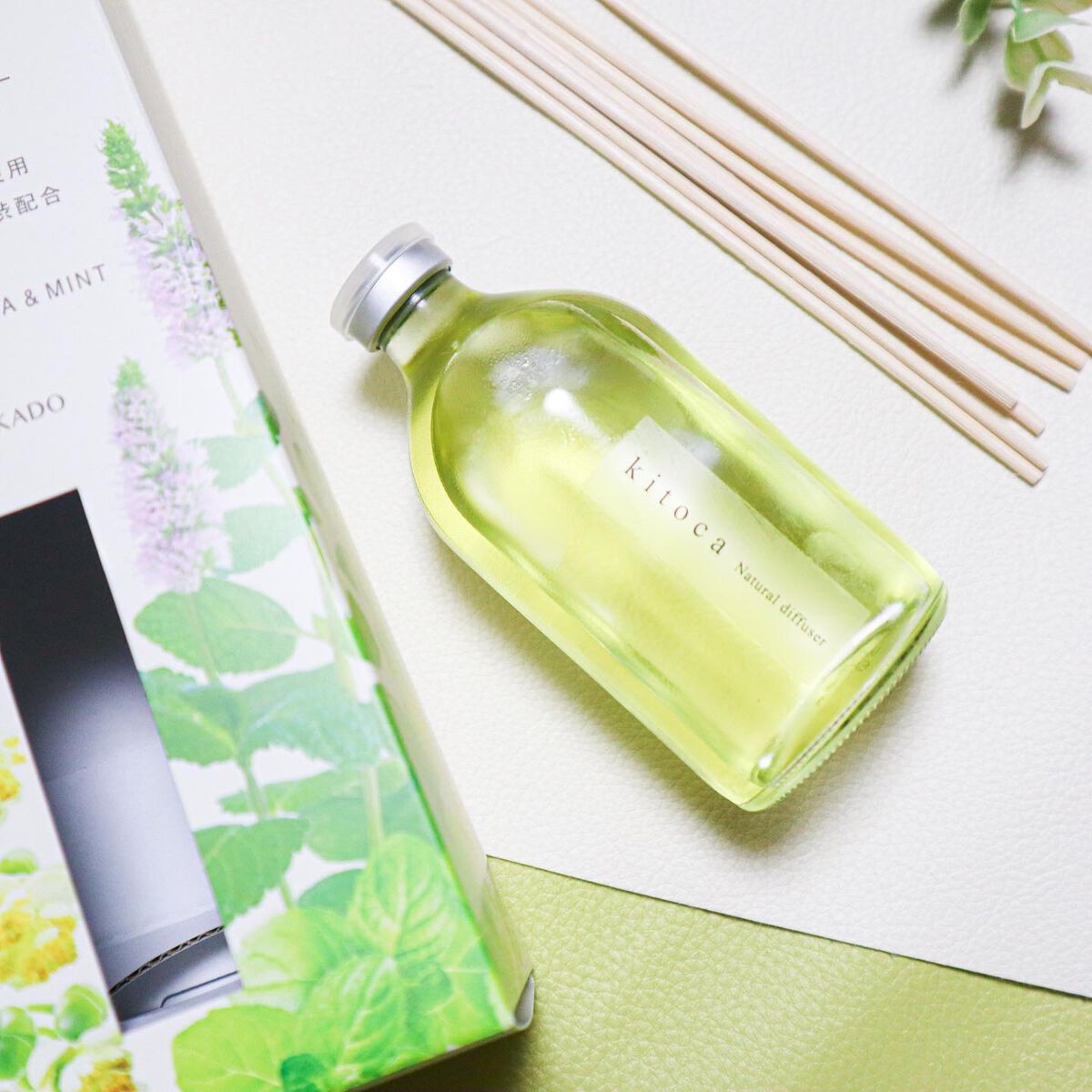 消臭リードディフューザー/Kitoca 木と果/ルームフレグランスを使ったクチコミ(5枚目)