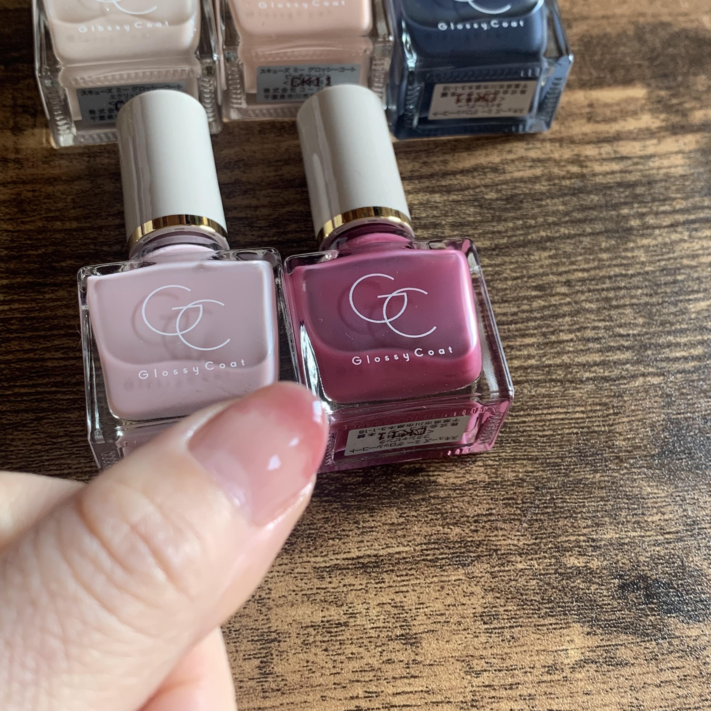 グロッシーコート/スキューズミー/オールインワンネイルを使ったクチコミ（3枚目）