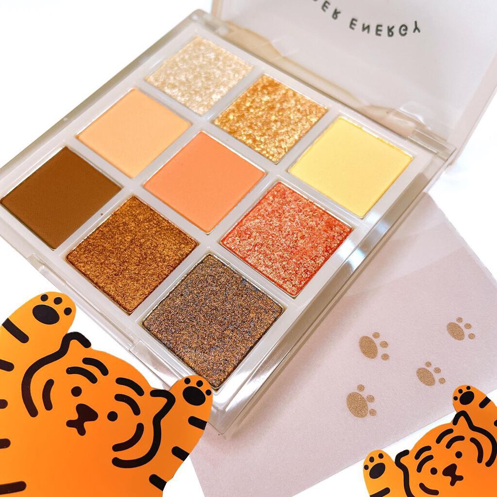 ムジークタイガープレイカラーアイズ/ETUDE/アイシャドウパレットを使ったクチコミ(4枚目)