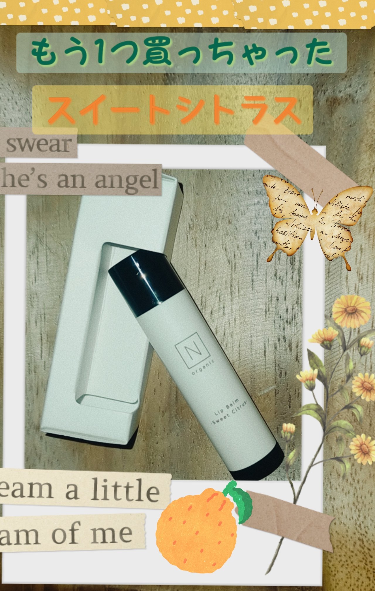 モイスチュア&バランシングリップバーム/Ｎ organic/リップバームを使ったクチコミ（1枚目）