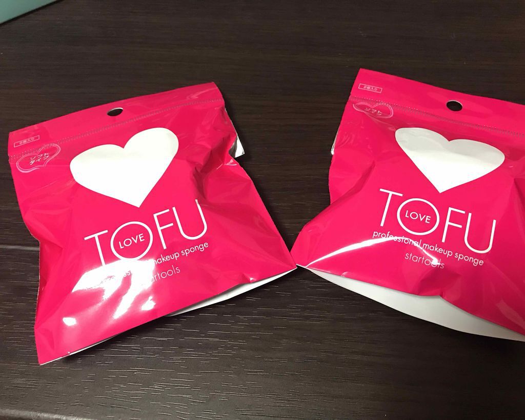 LOVE プロフェッショナル メイクアップ スポンジ/TOFU/パフ・スポンジを使ったクチコミ(1枚目)