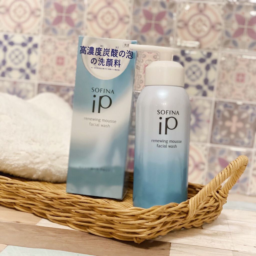 ソフィーナ iP リニュー ムース ウォッシュ/SOFINA iP/泡洗顔を使ったクチコミ（1枚目）