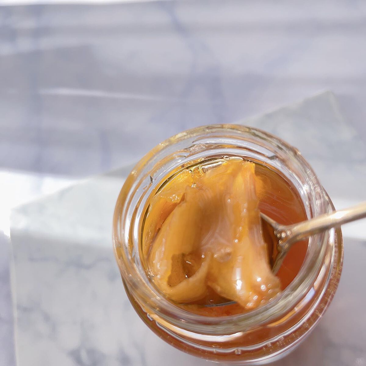 しょうがはちみつ漬/山田養蜂場（健康食品）/食品を使ったクチコミ（2枚目）