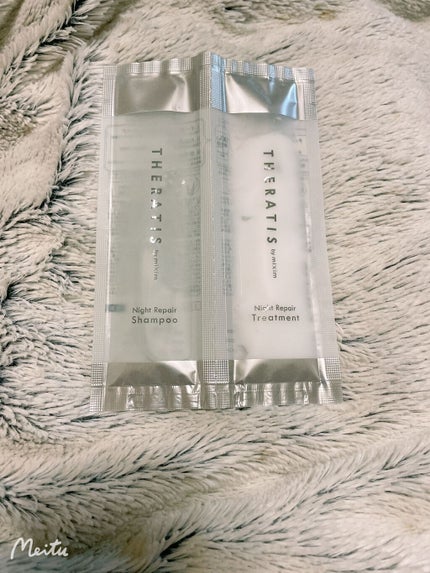 ナイトリペア シャンプー/ヘアトリートメント/THERATIS/シャンプー・コンディショナーを使ったクチコミ(1枚目)