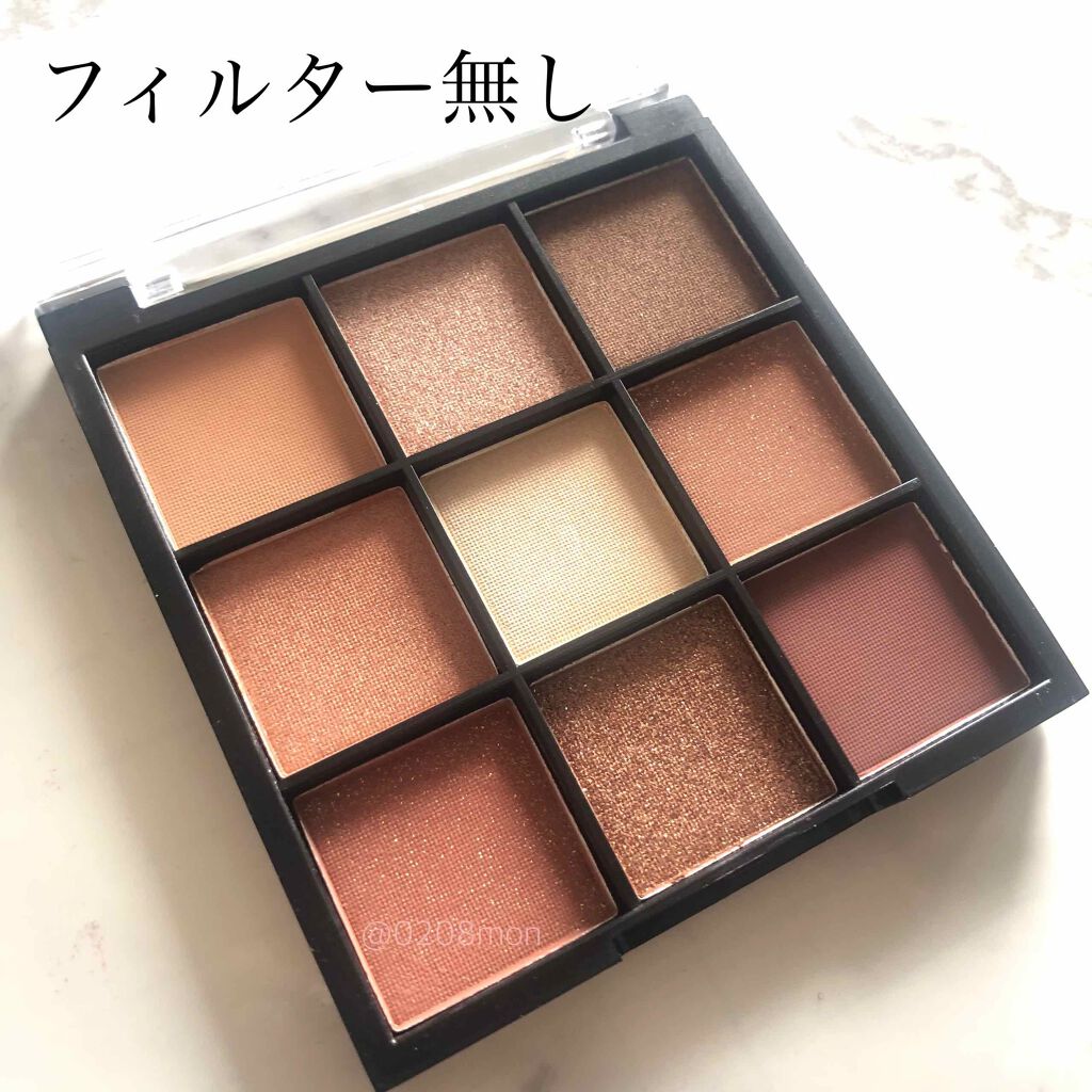 UR GLAM BLOOMING EYE COLOR PALETTE/U R GLAM/アイシャドウパレットを使ったクチコミ(2枚目)