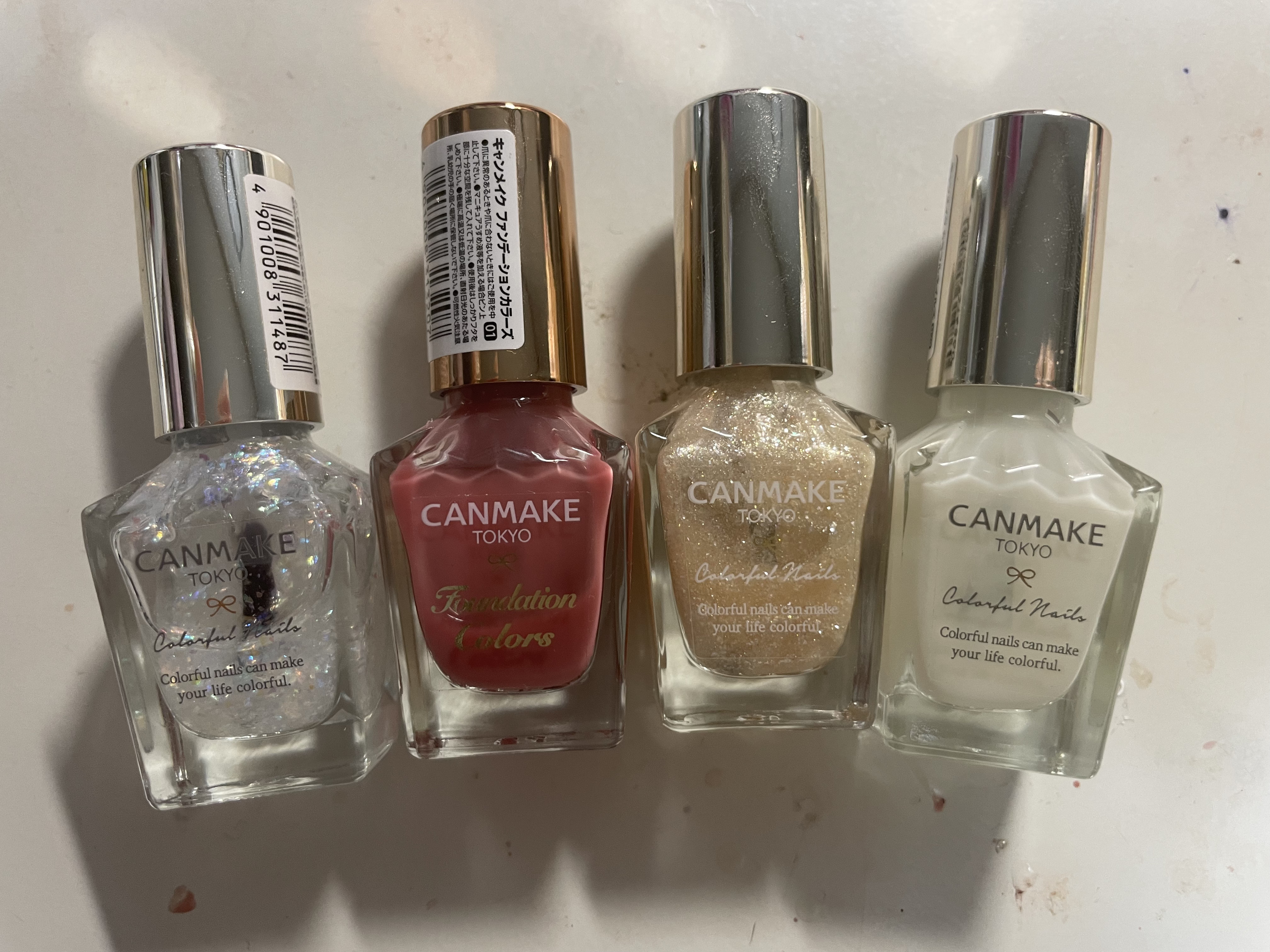 カラフルネイルズ/キャンメイク/マニキュアを使ったクチコミ（3枚目）