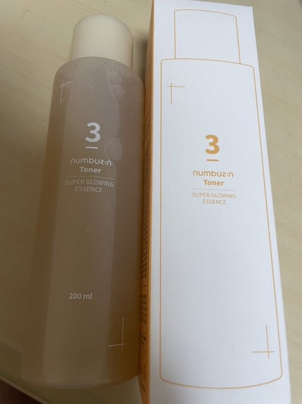 3番 うるツヤ発酵トナー/numbuzin/化粧水を使ったクチコミ(1枚目)