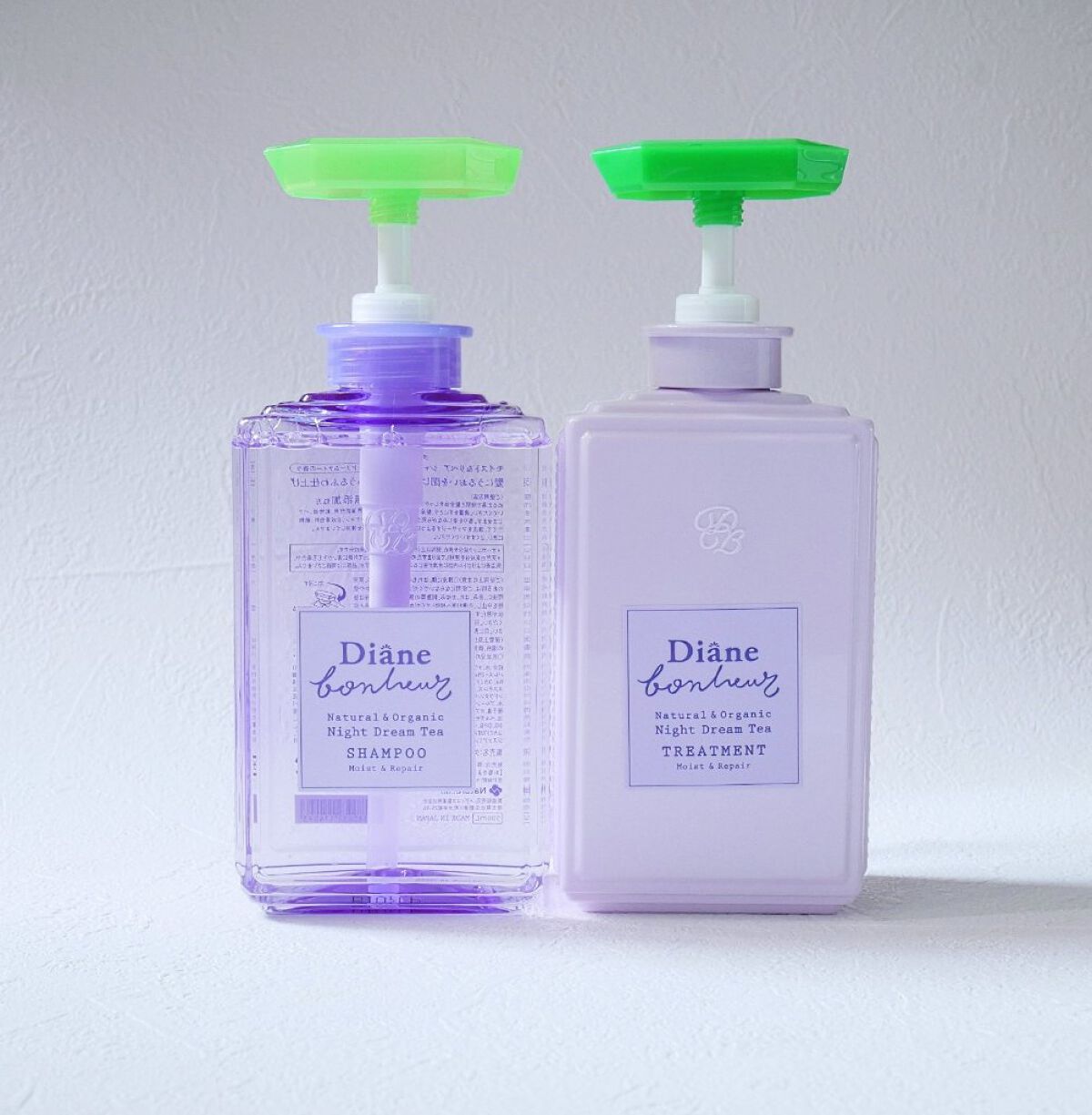 ダイアンボヌール モイスト＆リペア シャンプー/トリートメント ナイトドリームティーの香り/ダイアン/市販シャンプーを使ったクチコミ（1枚目）