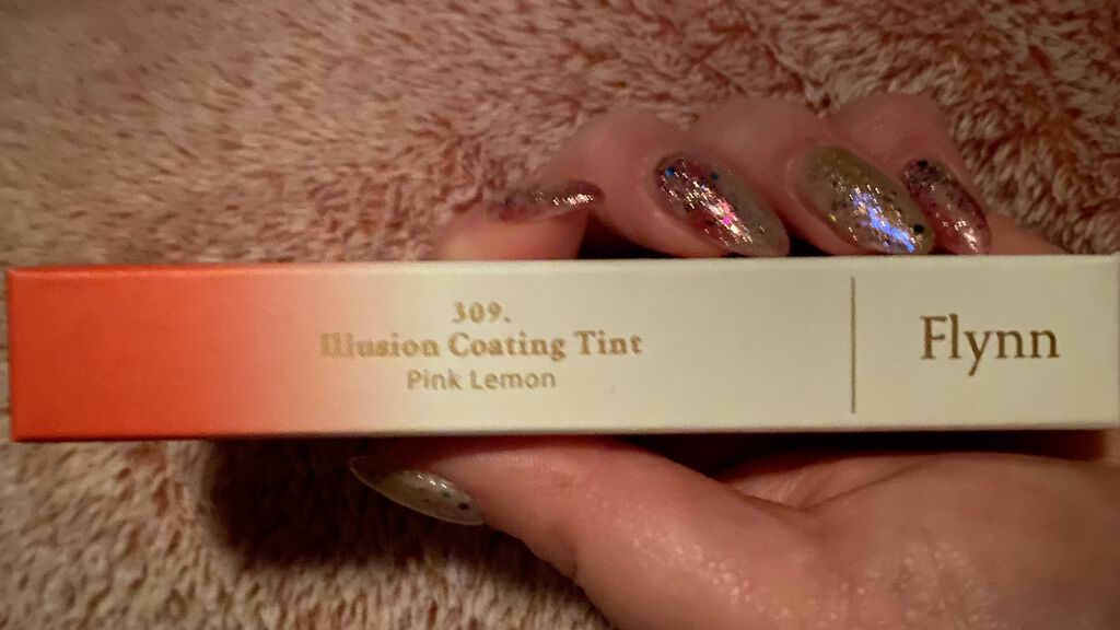 イリュージョンコーティングティント 309 PINK LEMON/Flynn/リップティントを使ったクチコミ（1枚目）