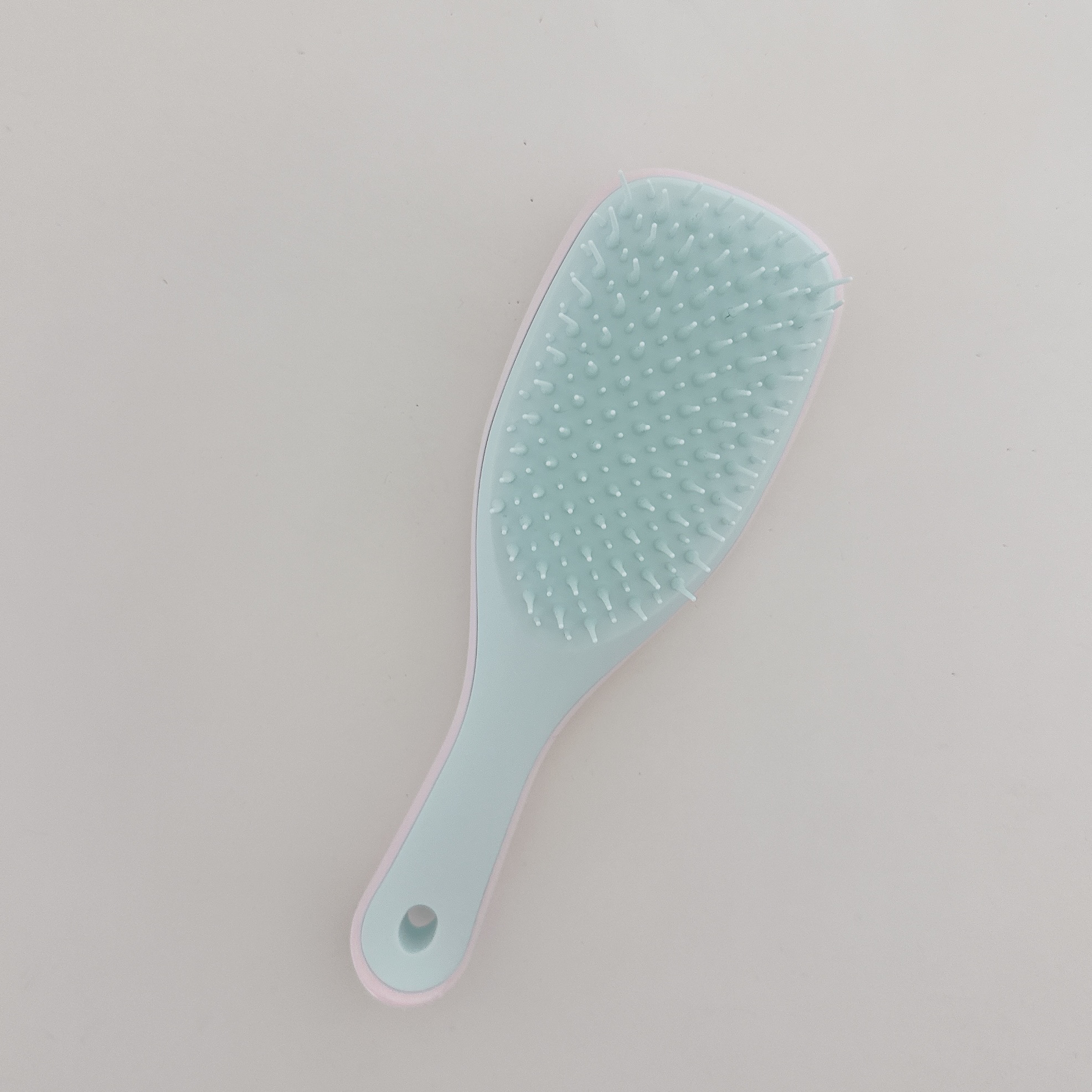 タングルティーザー ザ・アルティメットディタングラー ミニ マシュマロデュオ/TANGLE TEEZER/ヘアブラシを使ったクチコミ（1枚目）