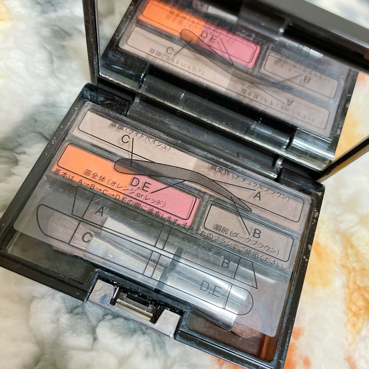 アイブロウ クリエイティブパレット/IPSA/パウダーアイブロウを使ったクチコミ(4枚目)