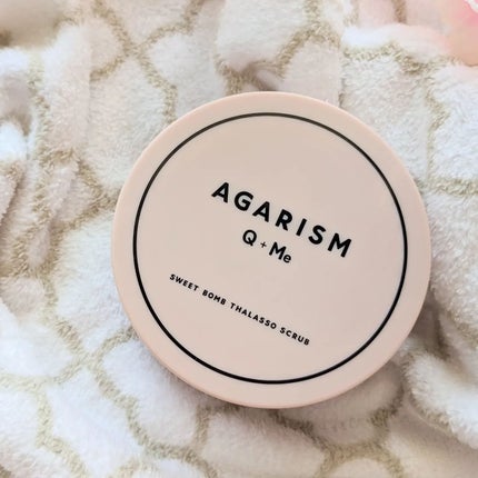 Q+Me スウィート ボム タラソ スクラブ/AGARISM/バスト・ヒップケアを使ったクチコミ(1枚目)