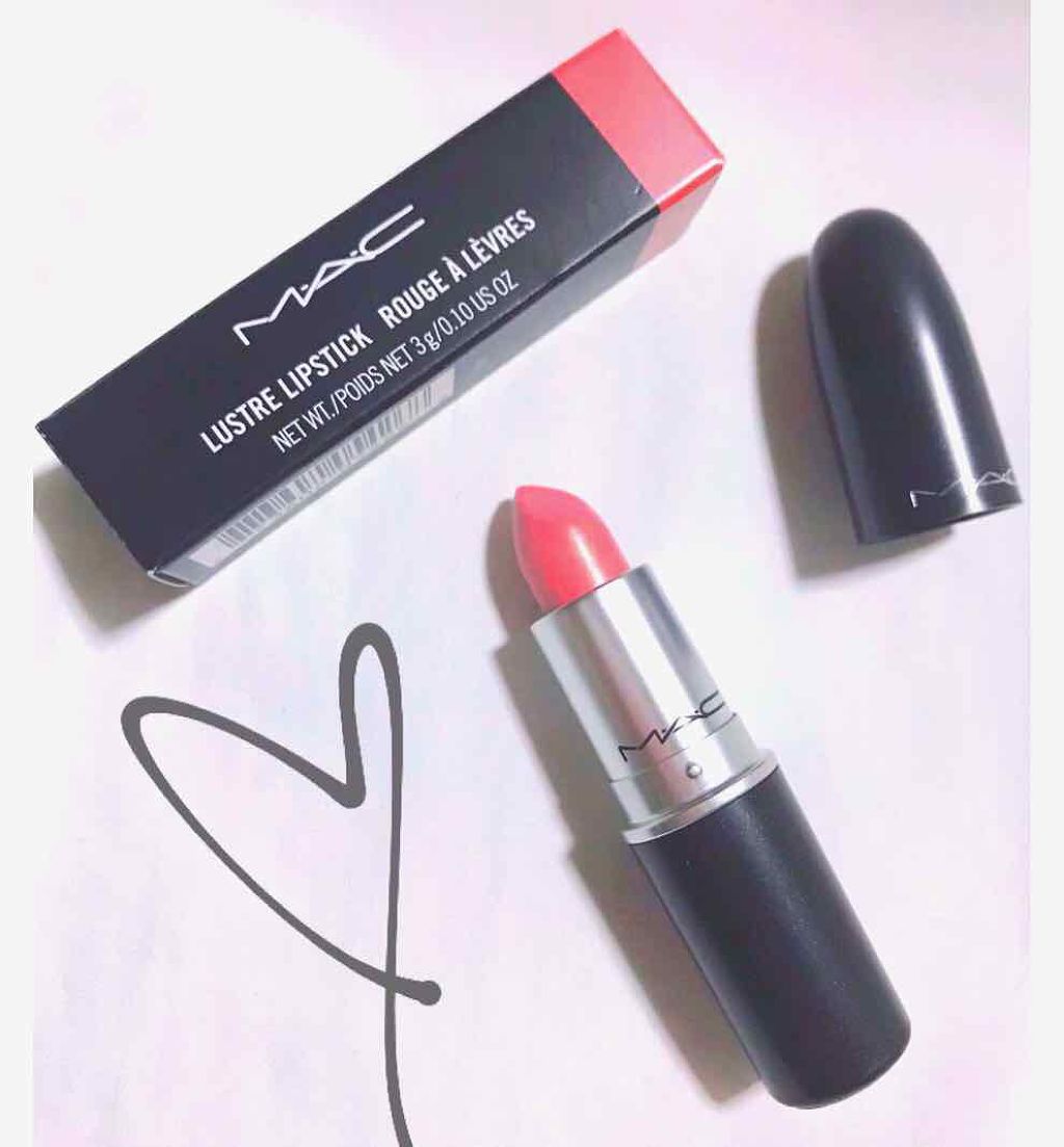 リップスティック ギディー/M・A・C/口紅を使ったクチコミ（1枚目）