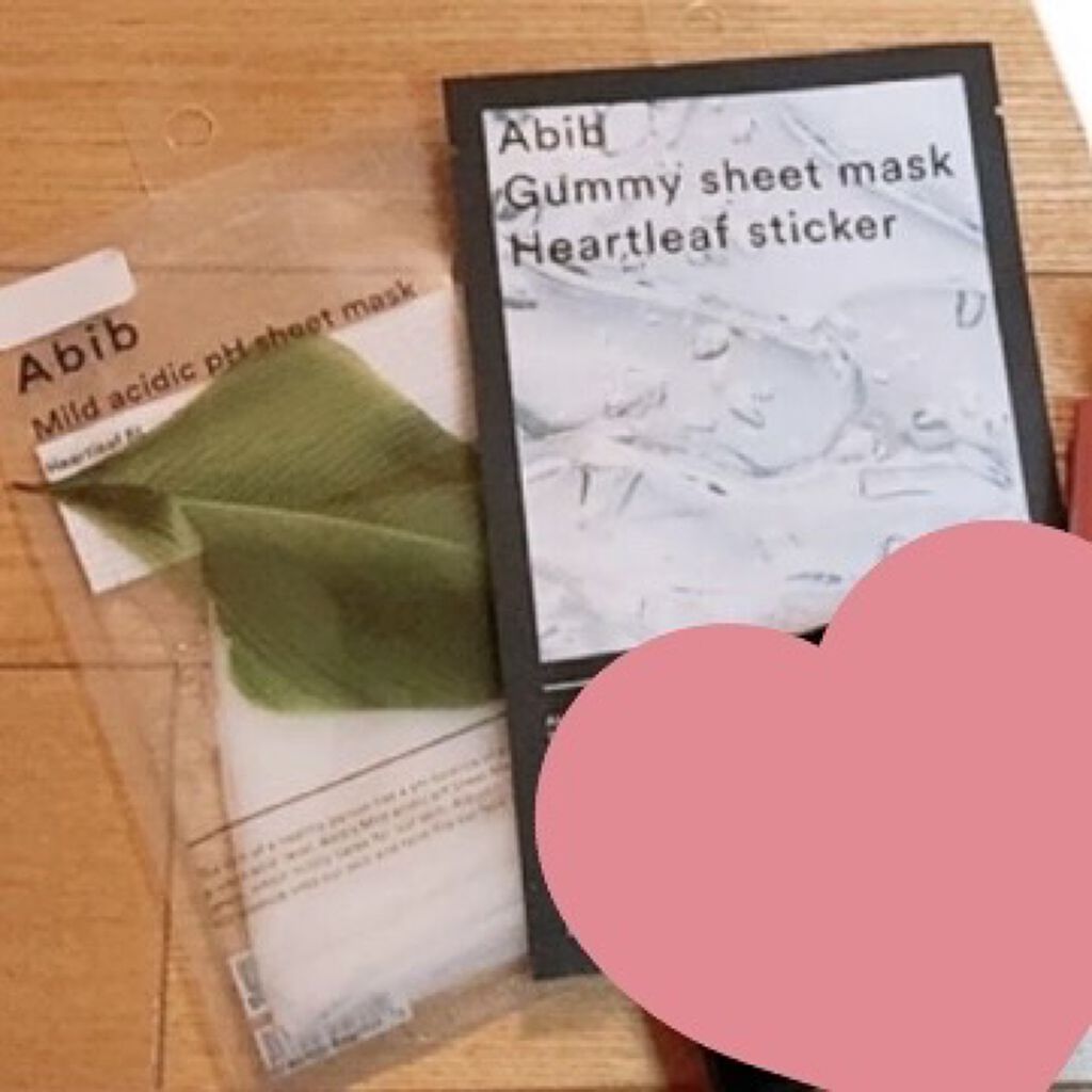 弱酸性pHシートマスク ドクダミフィット/Abib /シートマスク・パックを使ったクチコミ（1枚目）