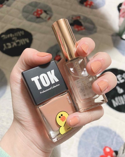 い づ on LIPS 「トップコート欲しいなあっと思い、コフレドールのエナメルトップコ..」(1枚目)