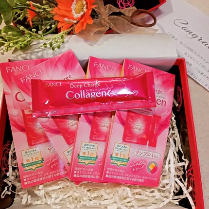 ディープチャージ コラーゲン スティックゼリー/ファンケル/美容サプリメントを使ったクチコミ(2枚目)