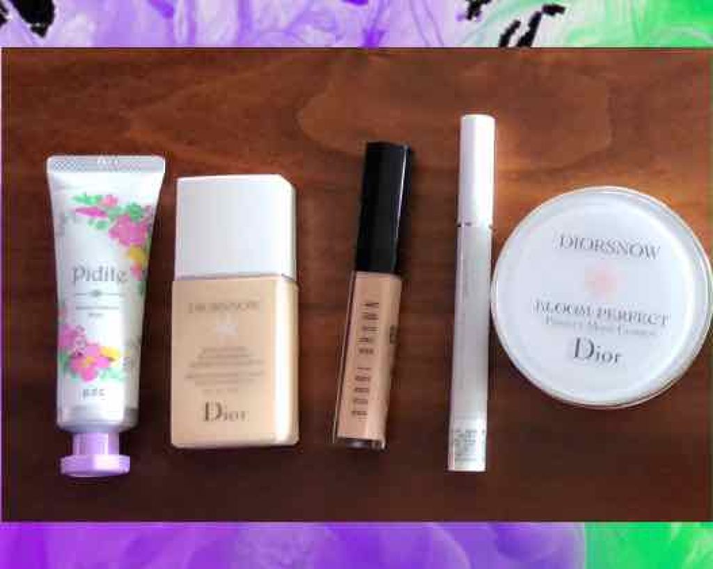 スノー ブルーム パーフェクト クッション SPF50／PA+++/Dior/クッションファンデーションを使ったクチコミ（2枚目）