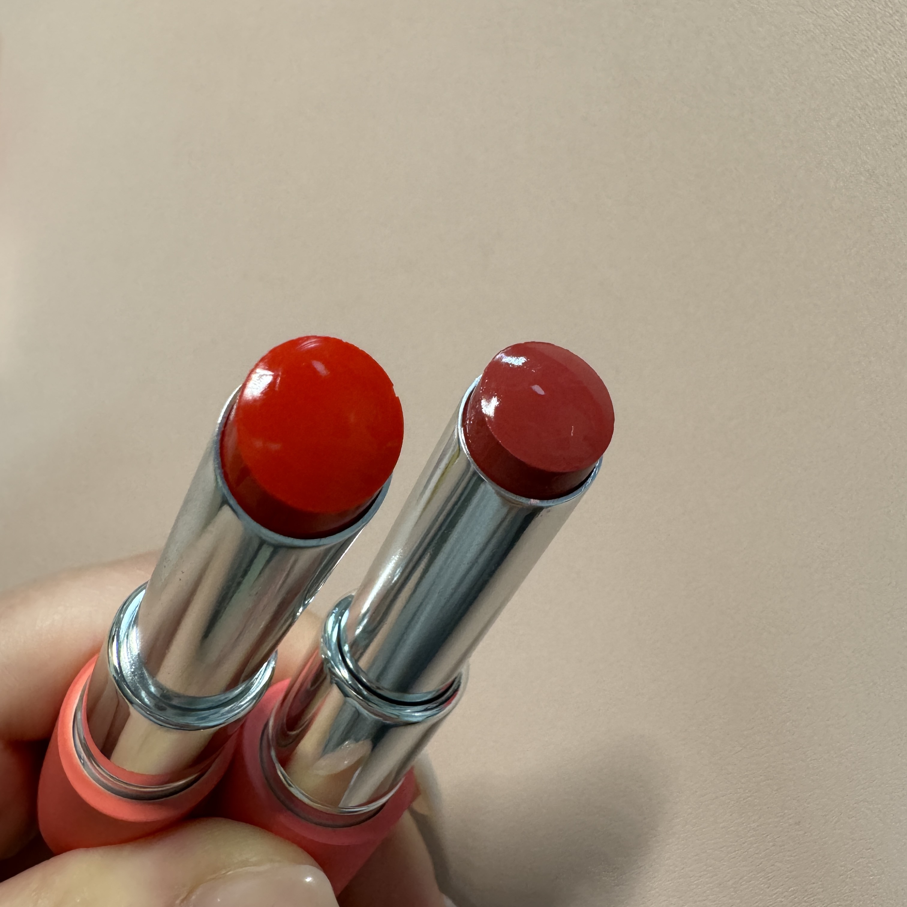 ノーウェアリップスティック バーミンググロー/espoir/口紅を使ったクチコミ（3枚目）