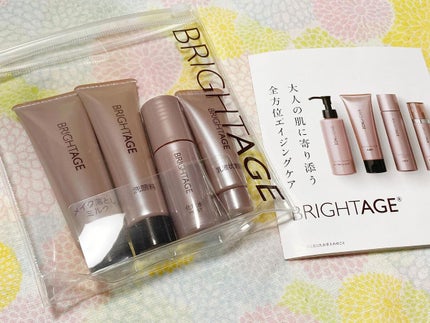トラベルセット/BRIGHTAGE/トライアルキットを使ったクチコミ(6枚目)