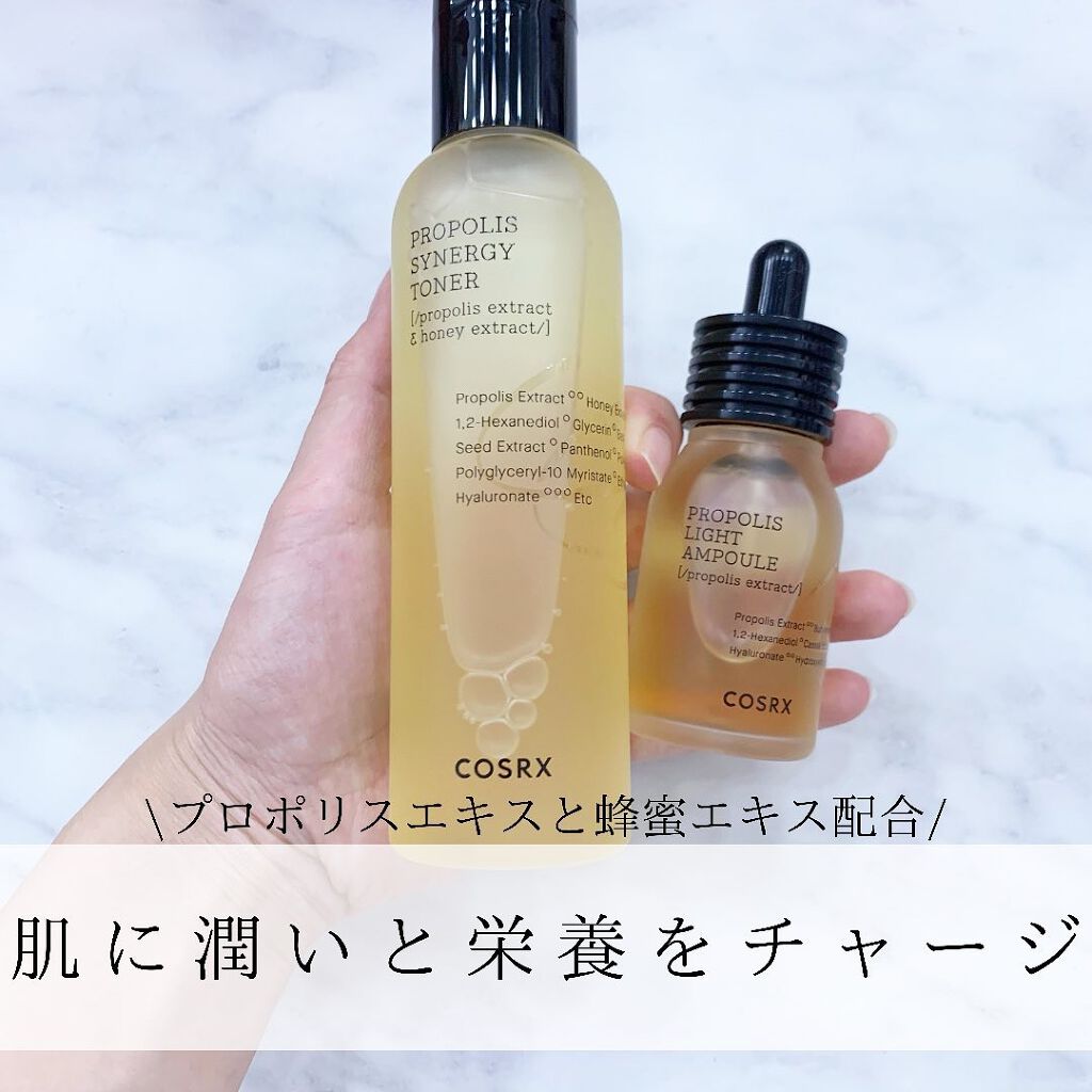 フルフィットプロポリスシナジートナー/COSRX/化粧水を使ったクチコミ(1枚目)