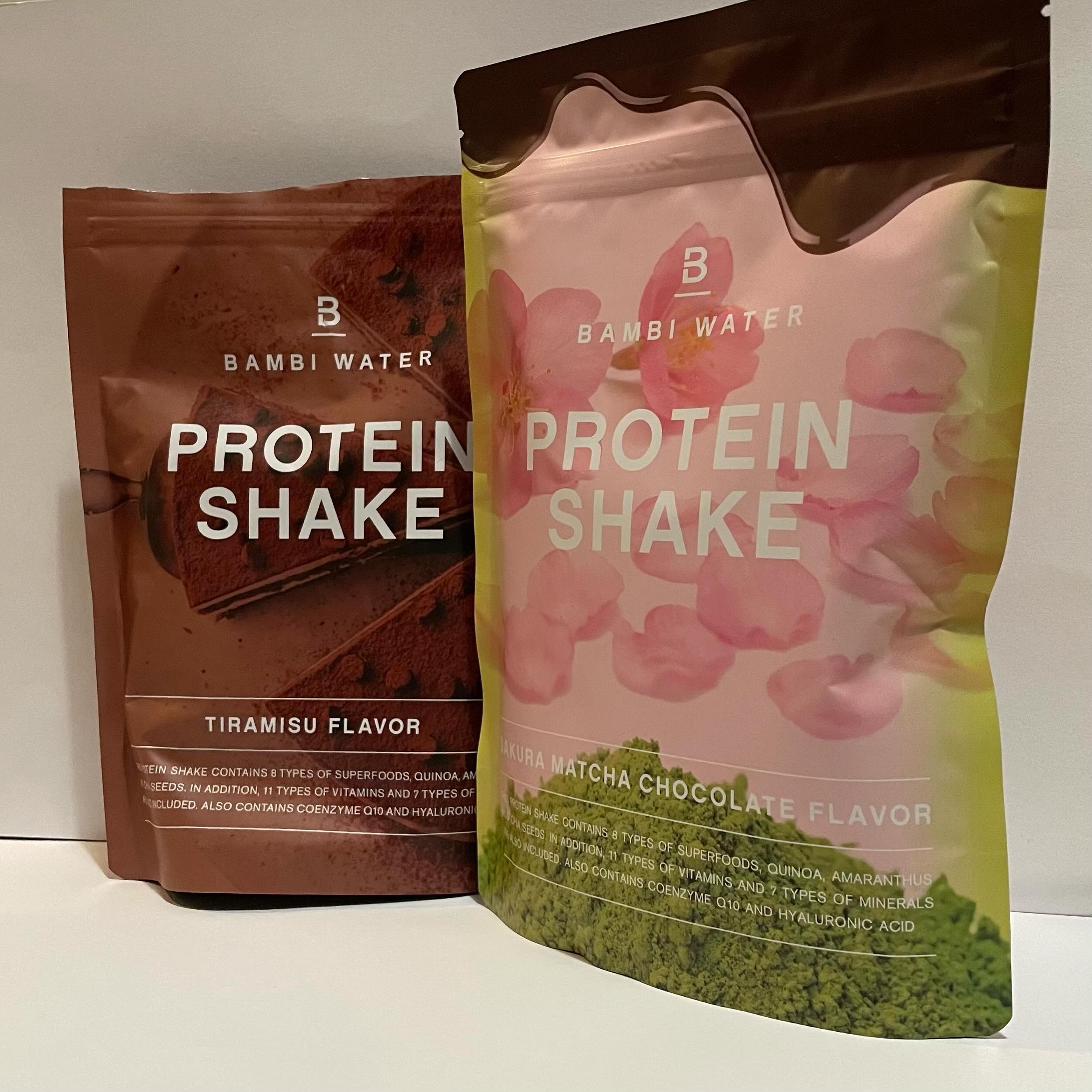 プロテインシェイク ティラミス/BAMBI WATER/その他プロテインを使ったクチコミ（1枚目）