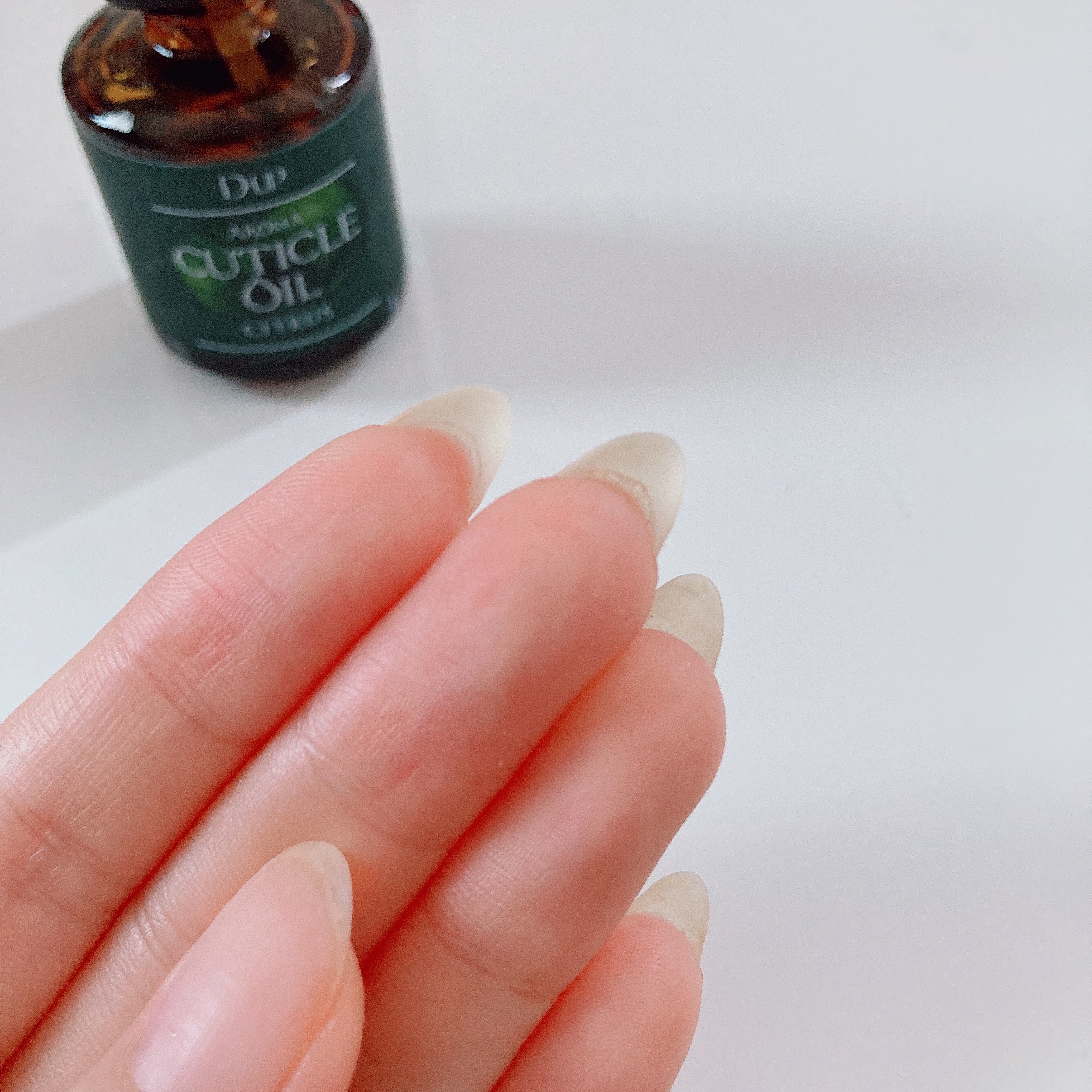 アロマキューティクルオイル/D-UP/ネイルオイル・トリートメントを使ったクチコミ（2枚目）