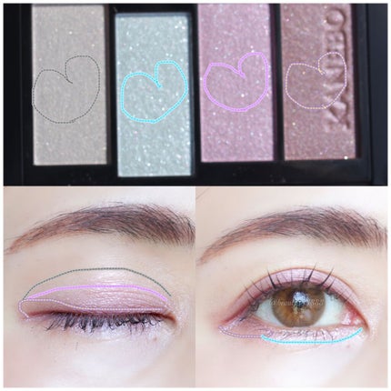 レイヤードカラーズアイシャドウ/KANEBO/アイシャドウパレットを使ったクチコミ(5枚目)