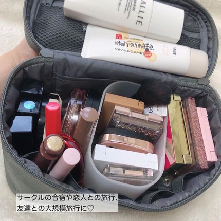 しゃち on LIPS 「長期旅行にオススメ!無印良品のポーチ👝____________..」(5枚目)