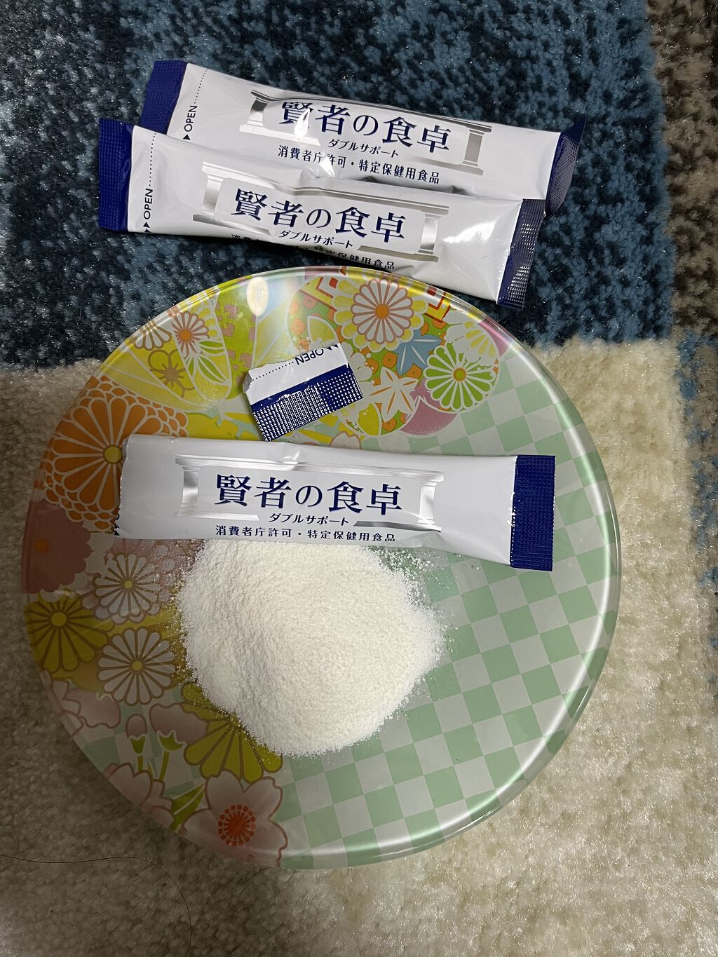 賢者の食卓ダブルサポート/大塚製薬/健康サプリメントを使ったクチコミ（2枚目）