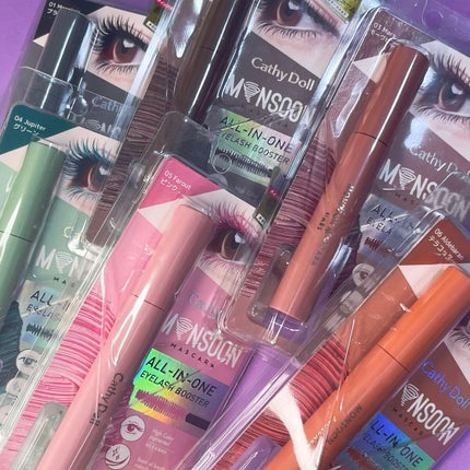 モンスーンカラーマスカラ/CathyDoll/マスカラを使ったクチコミ(9枚目)