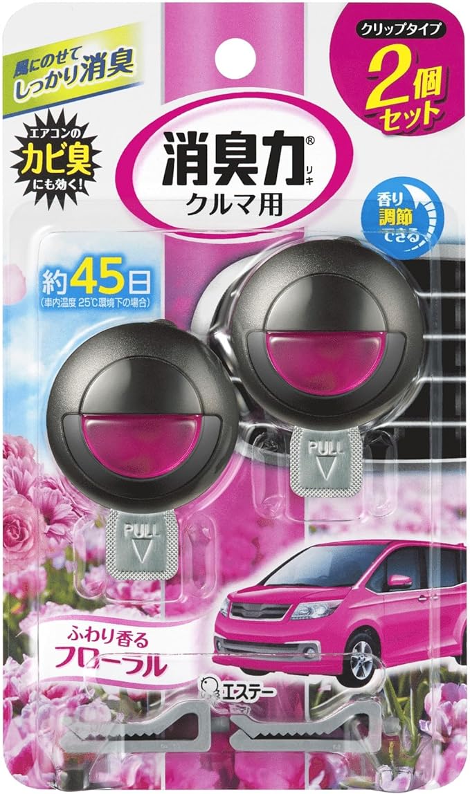 エステー クルマの消臭力 フローラルの香り
