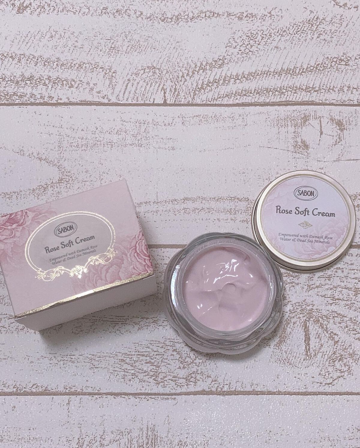 ローズソフトクリーム/SABON/フェイスクリームを使ったクチコミ(2枚目)