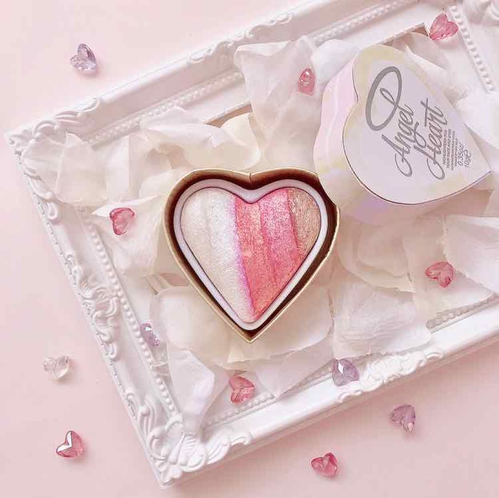 ハートハイライター エンジェルハート/MAKEUP REVOLUTION/パウダーハイライトを使ったクチコミ(1枚目)