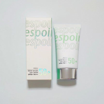 ウォータースプラッシュサンクリーム/espoir/日焼け止め・UVケアを使ったクチコミ(1枚目)