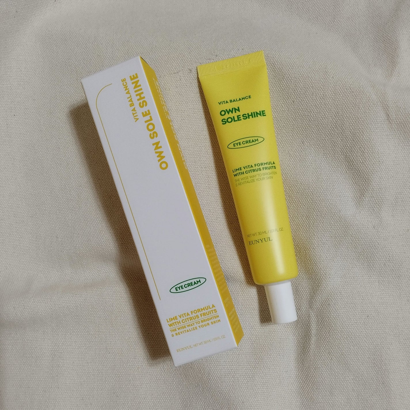 ビタバランスオウンソールシャインアイクリーム/EUNYUL/アイケア・アイクリームを使ったクチコミ(1枚目)