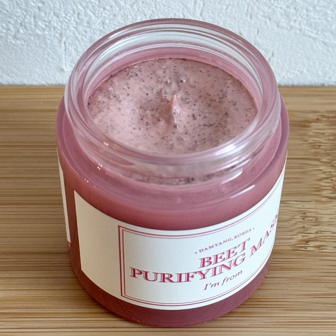 ビーツピュリファイングフェイスマスク/I'm from/洗い流すパック・マスクを使ったクチコミ（2枚目）